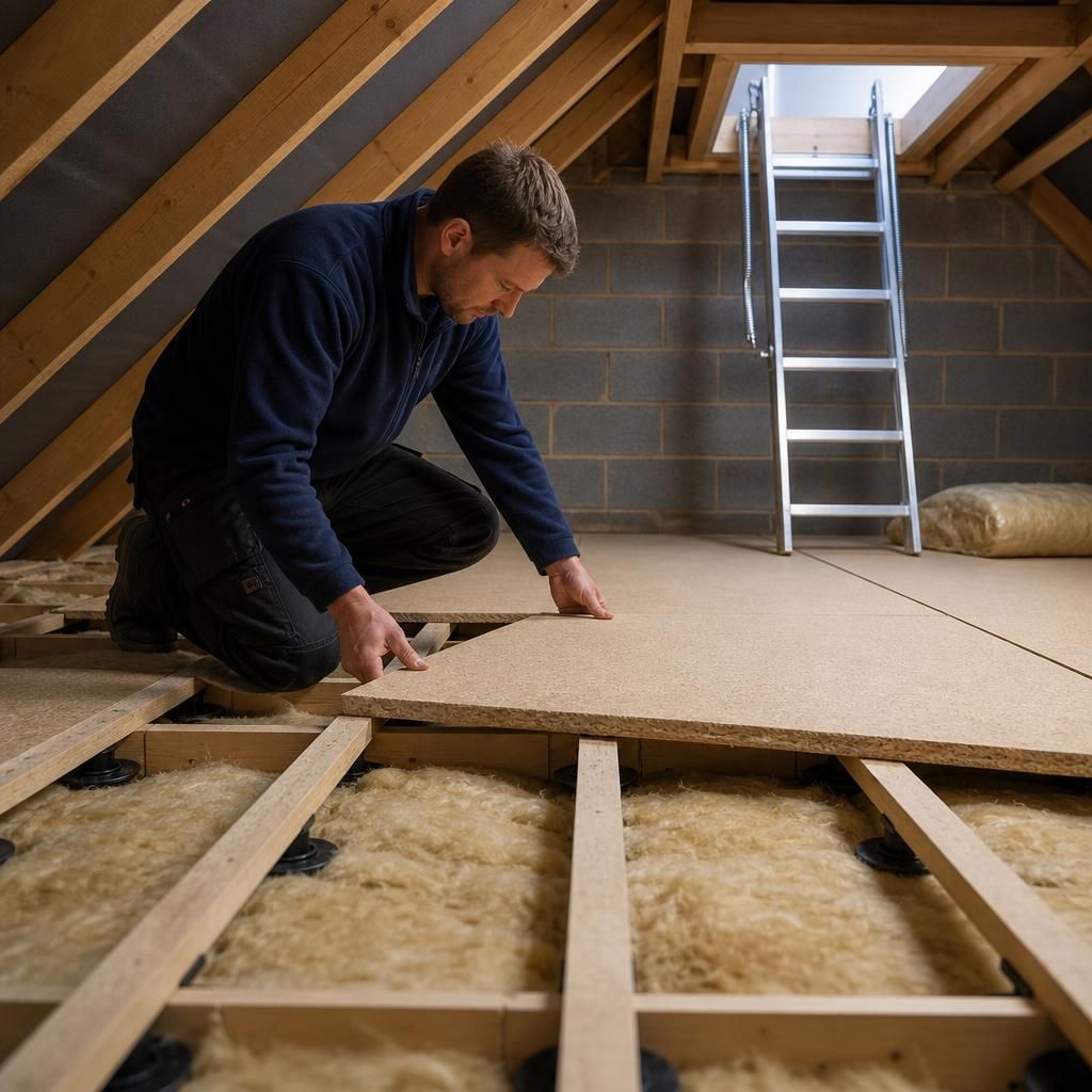 Raised Loft Boarding System