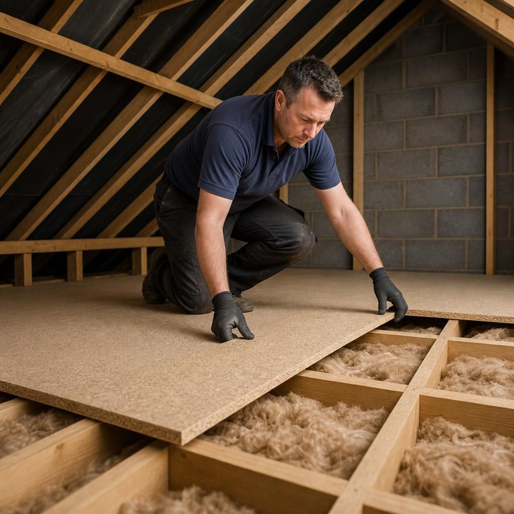 DIY loft board installation