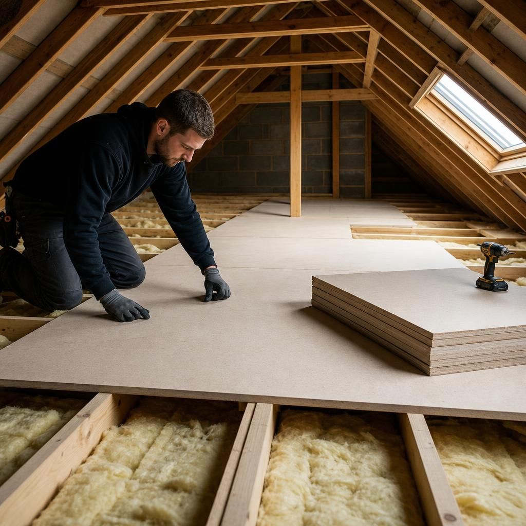 Factors affecting loft boarding costs illustrated