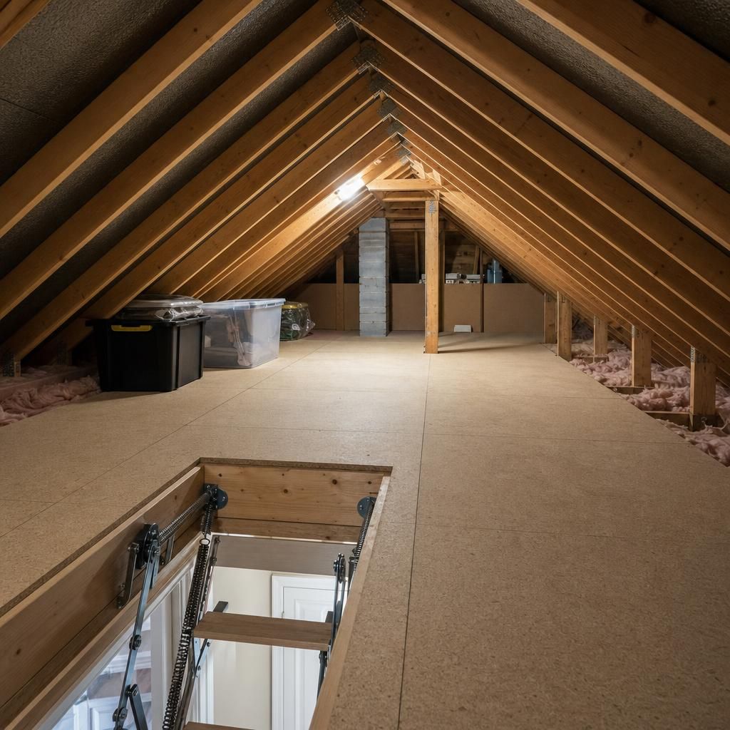 Loft Hatch with Insulation
