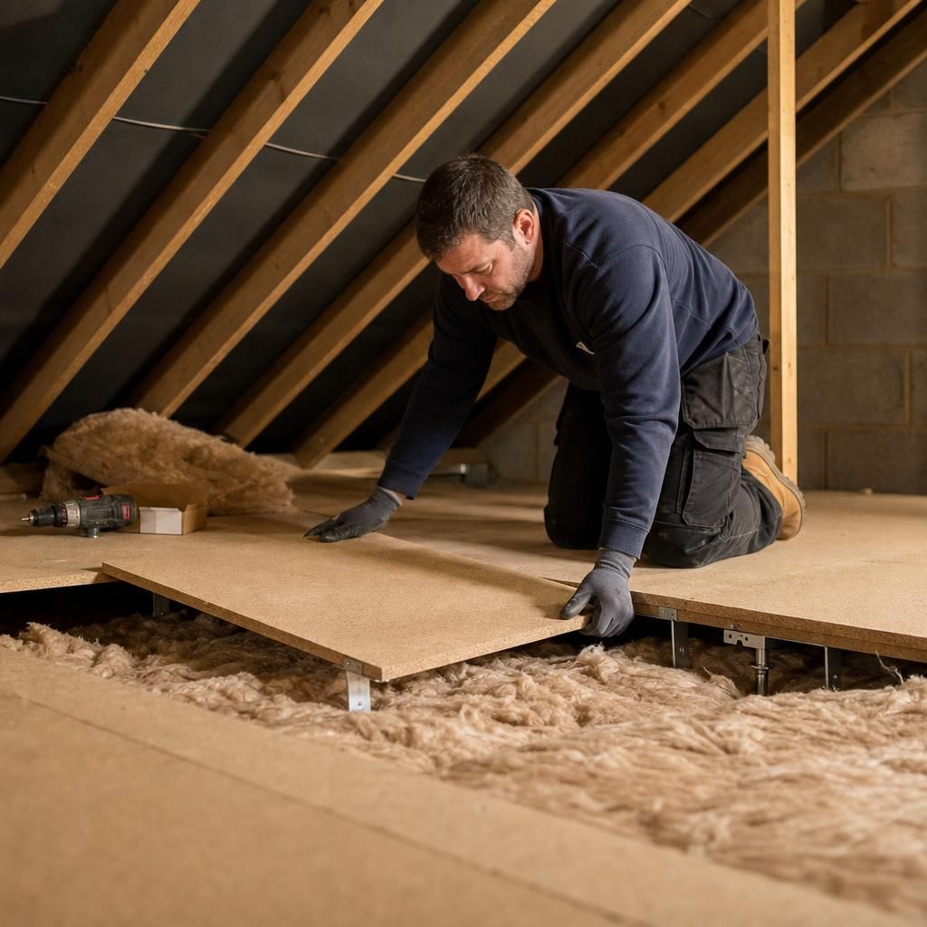 Safe storage in loft space