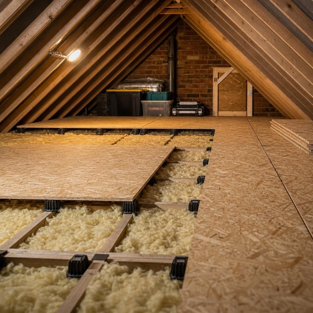 Loft lighting installation