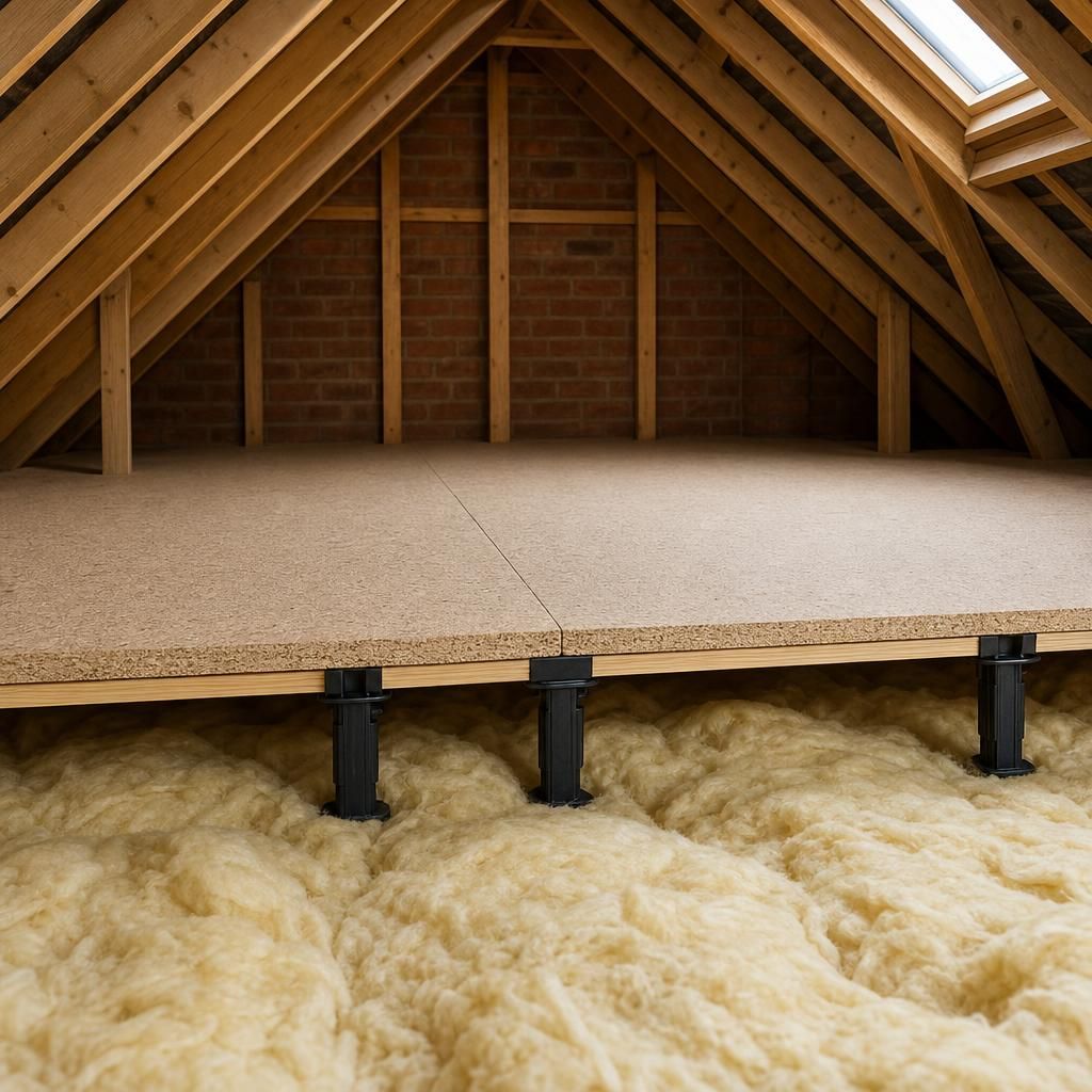 Installation of LoftZone raised boarding system