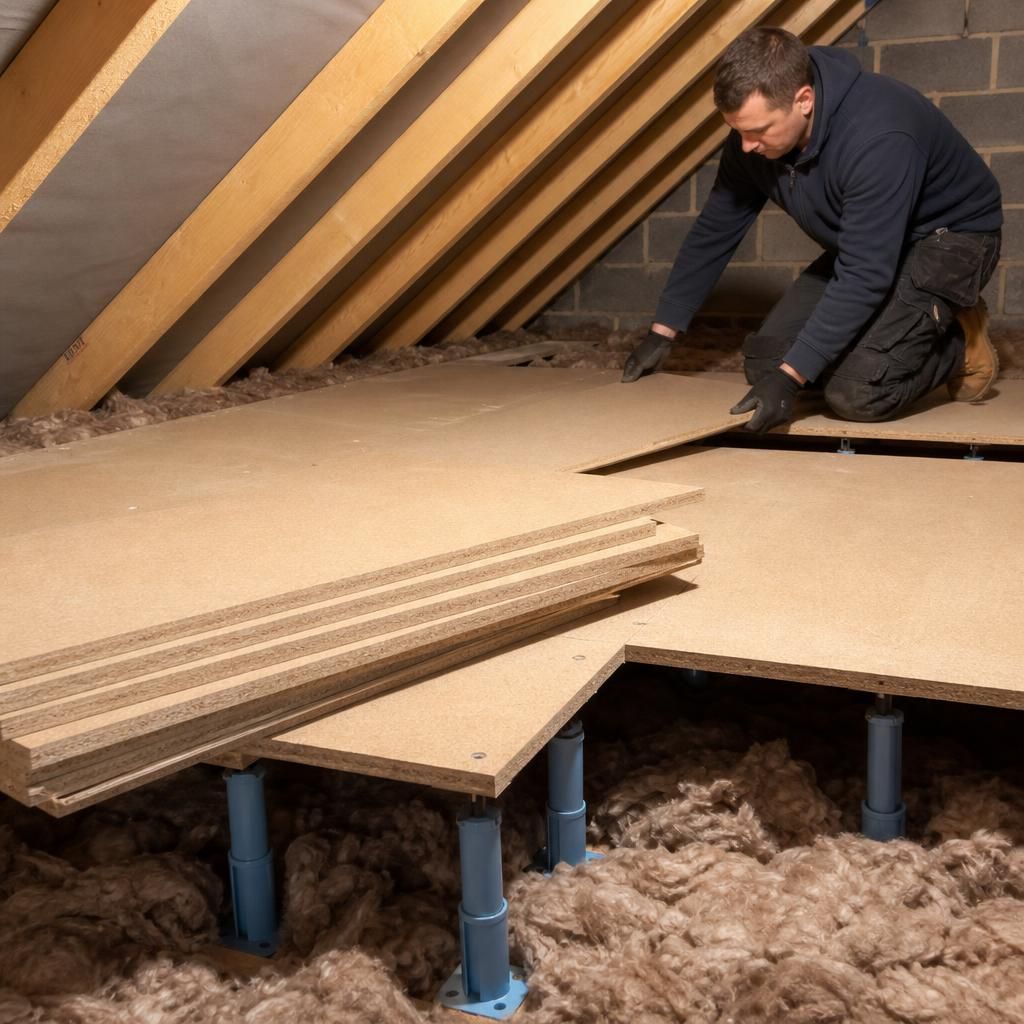Moisture-resistant loft boards