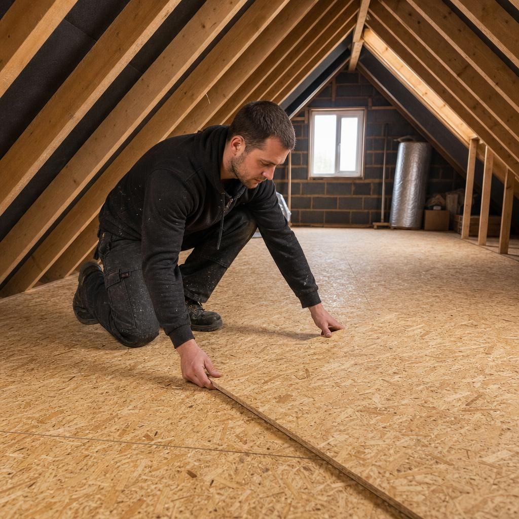 Eco-friendly OSB boards.