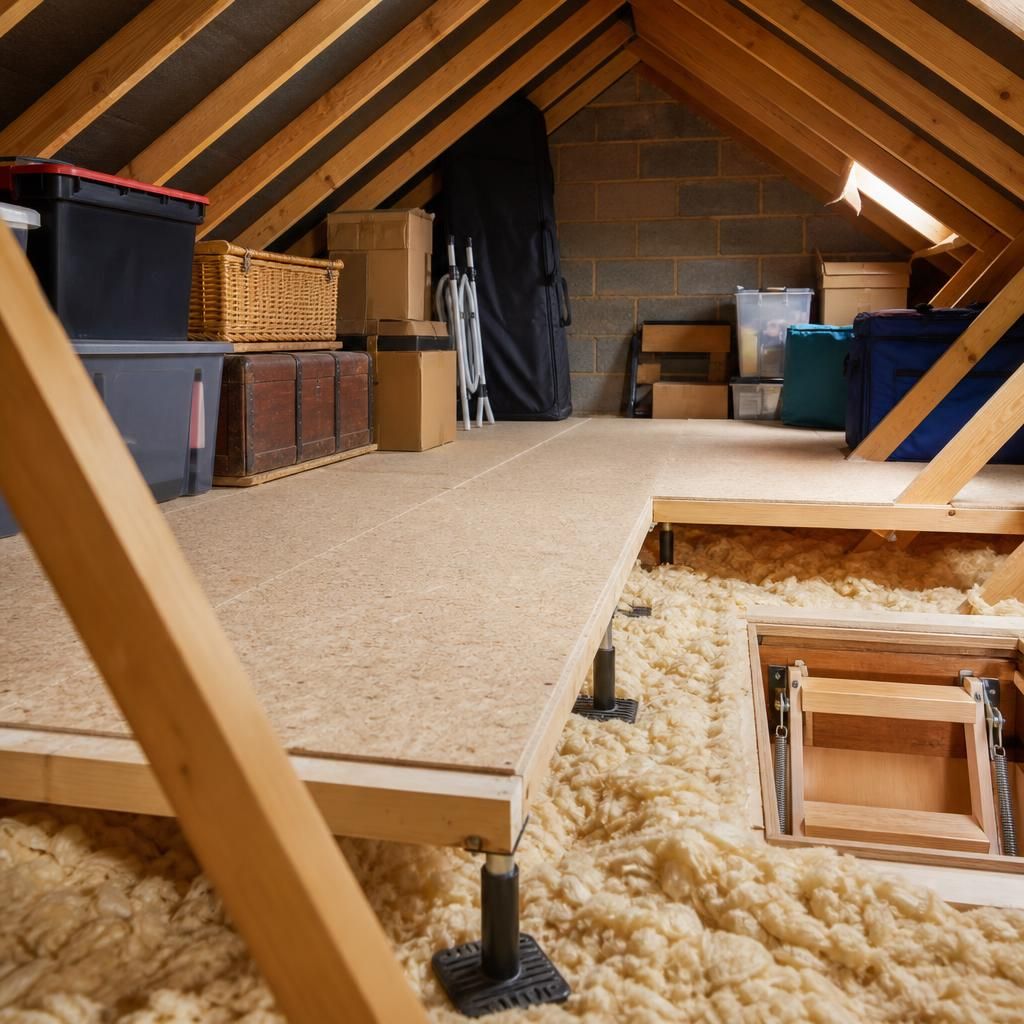 Environmentally considerate loft boards