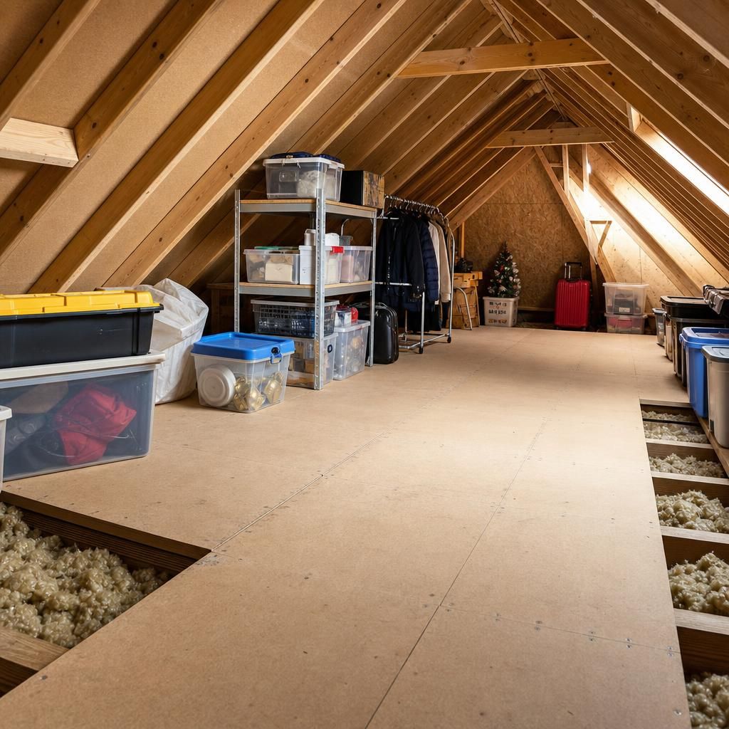 Different types of loft boarding materials