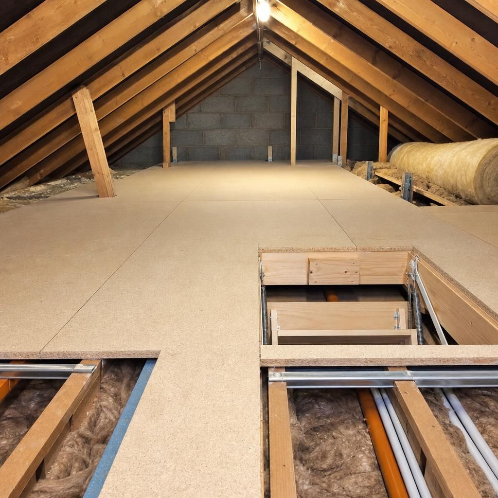 Environmentally friendly loft materials
