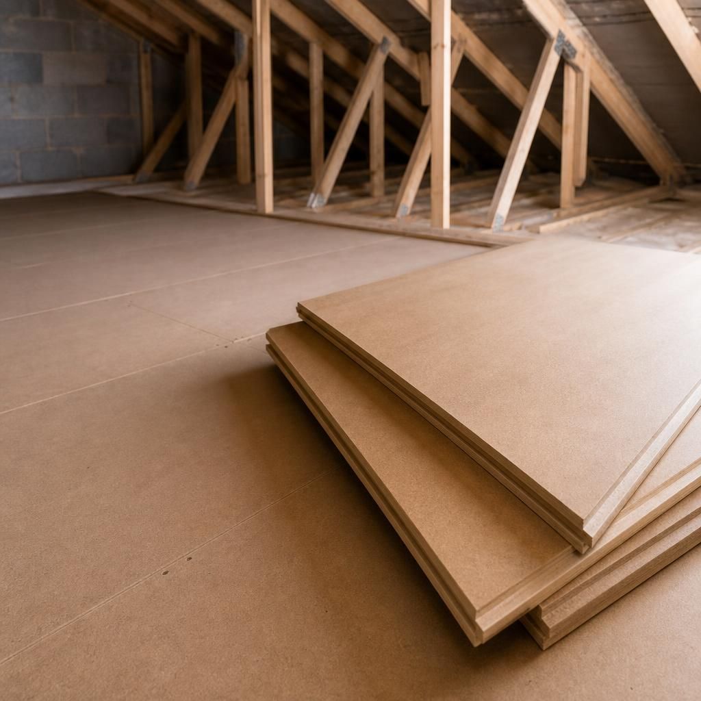 Factors affecting loft conditions illustrated with weather symbols