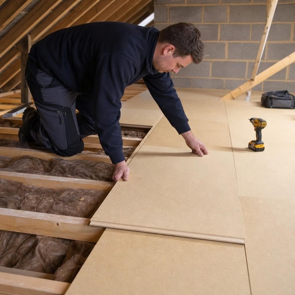 Practical Loft Access with Ladders