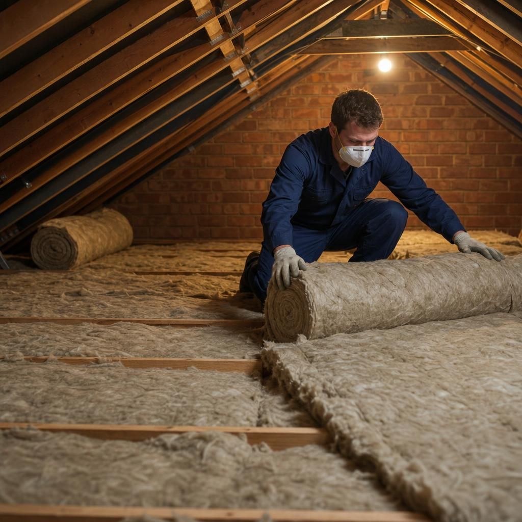 Inspection of loft insulation