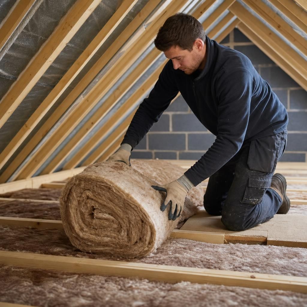 Rigid foam boards for loft insulation