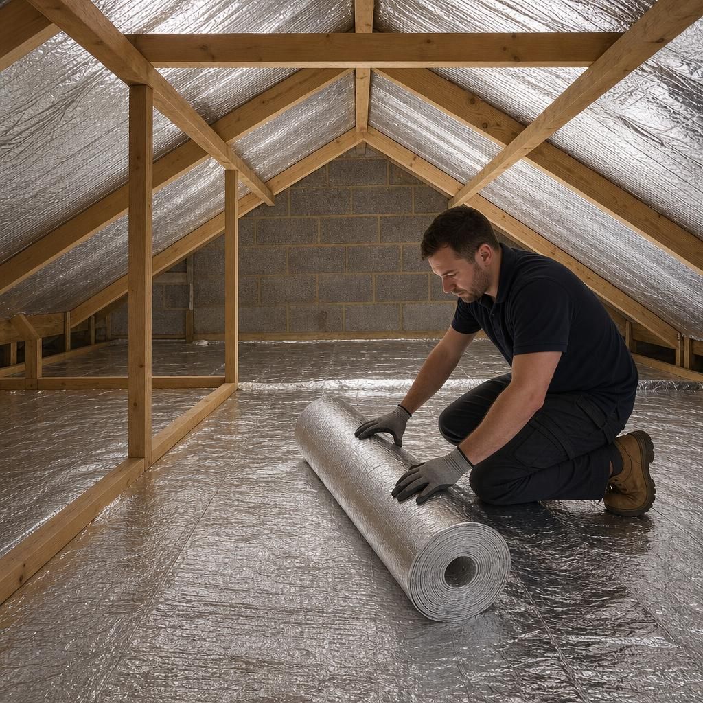 Multi-layer foil insulation system