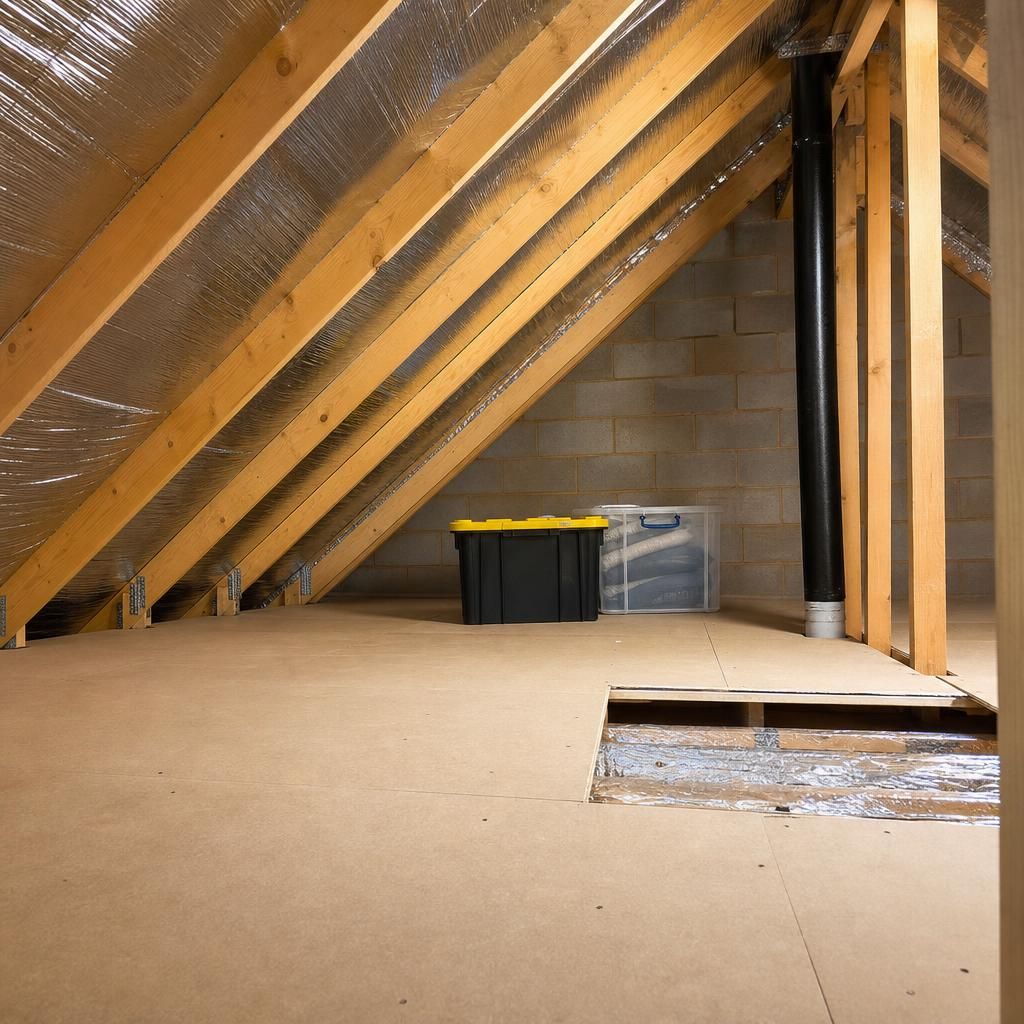 Image of Air Gap in Loft Insulation