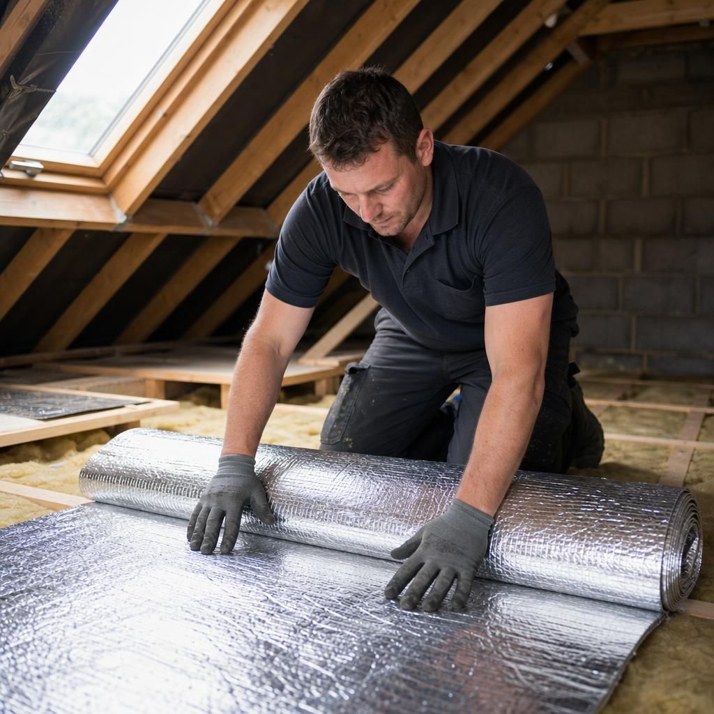 Proper ventilation setup in a loft space