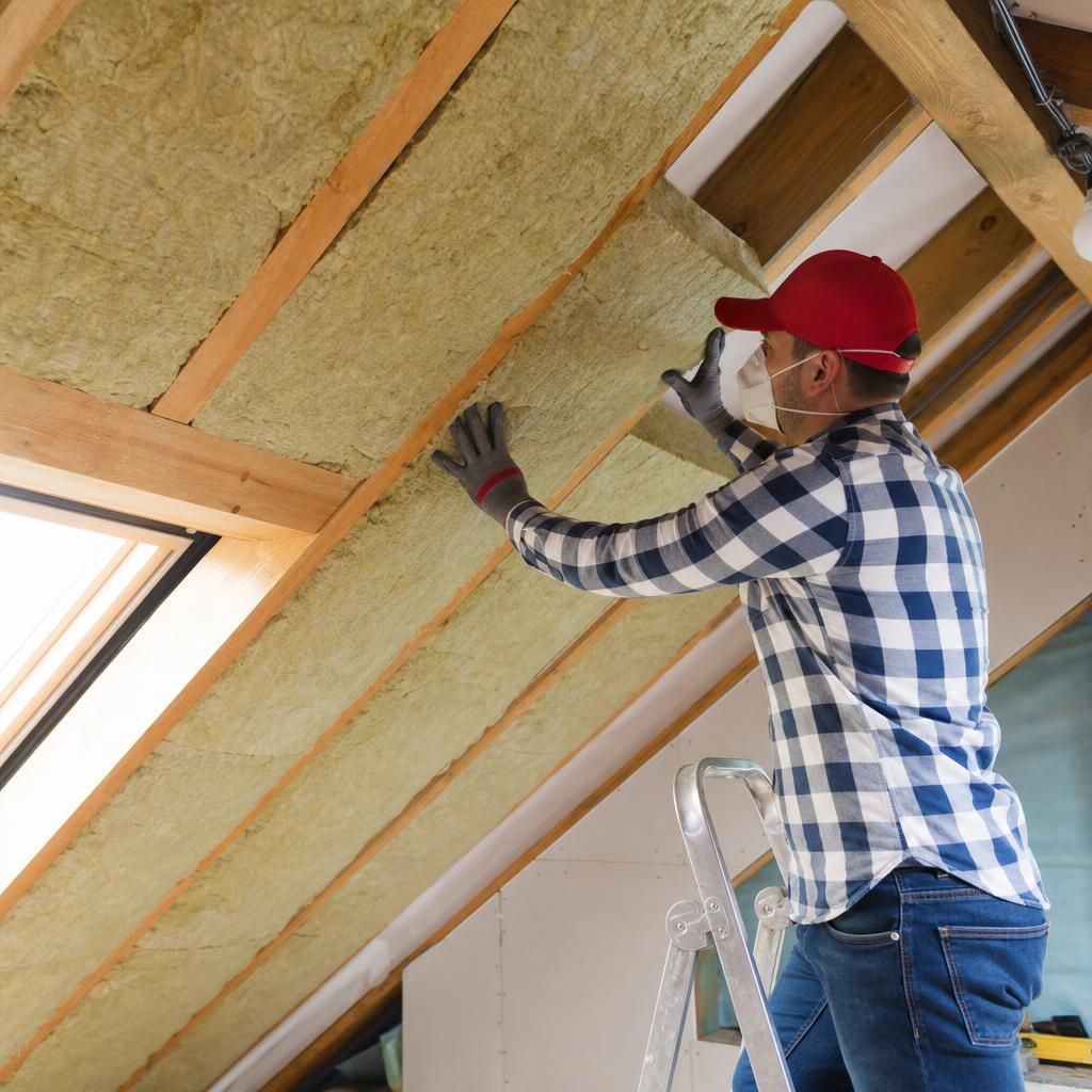 Variety of insulation materials for lofts