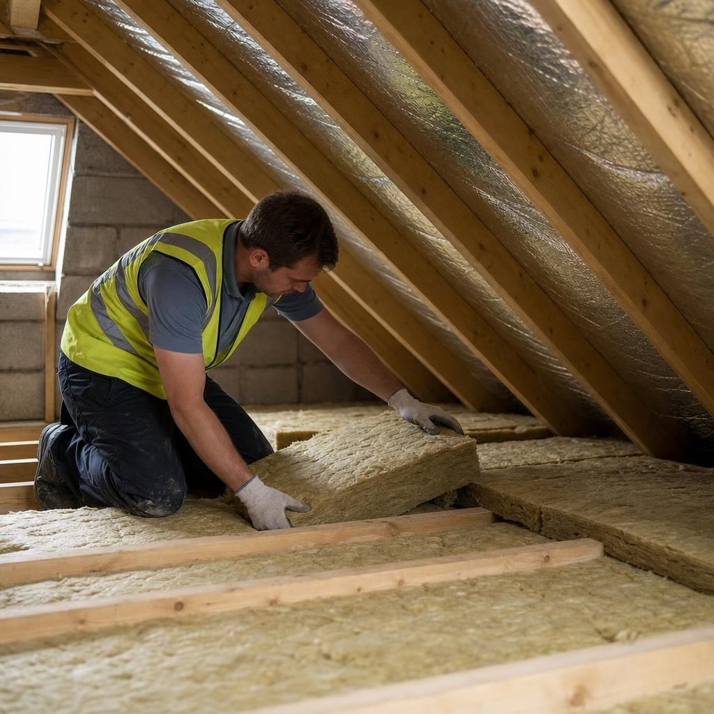 Proper installation of loft insulation