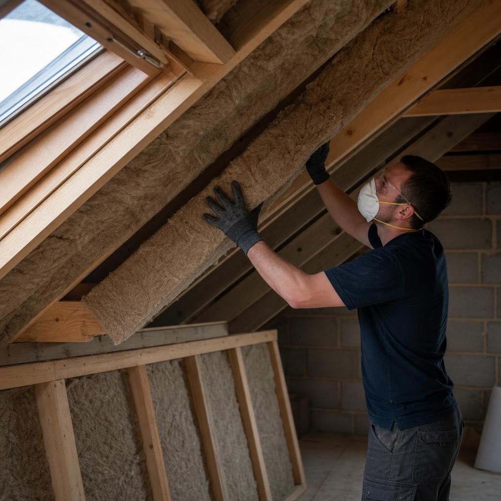 Energy savings from loft insulation