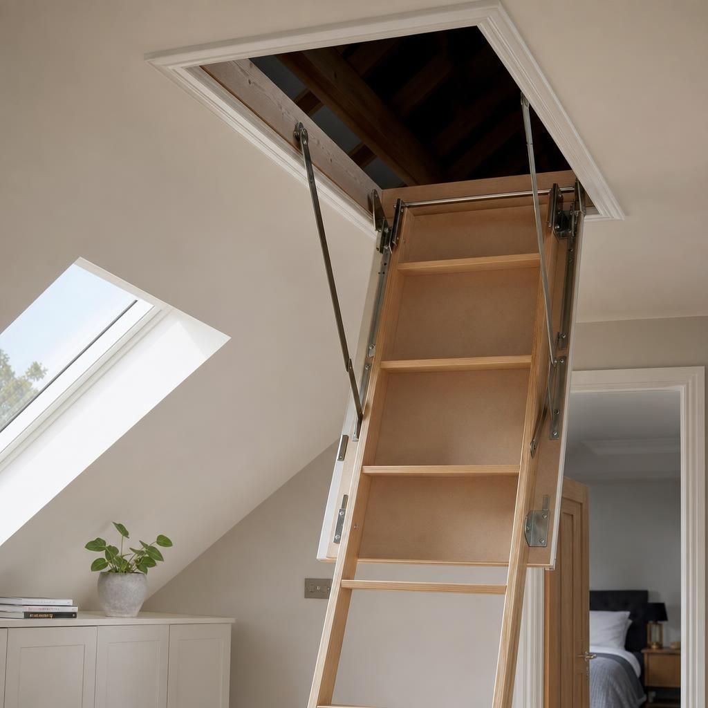 Cost-effective uPVC loft hatch with excellent thermal performance