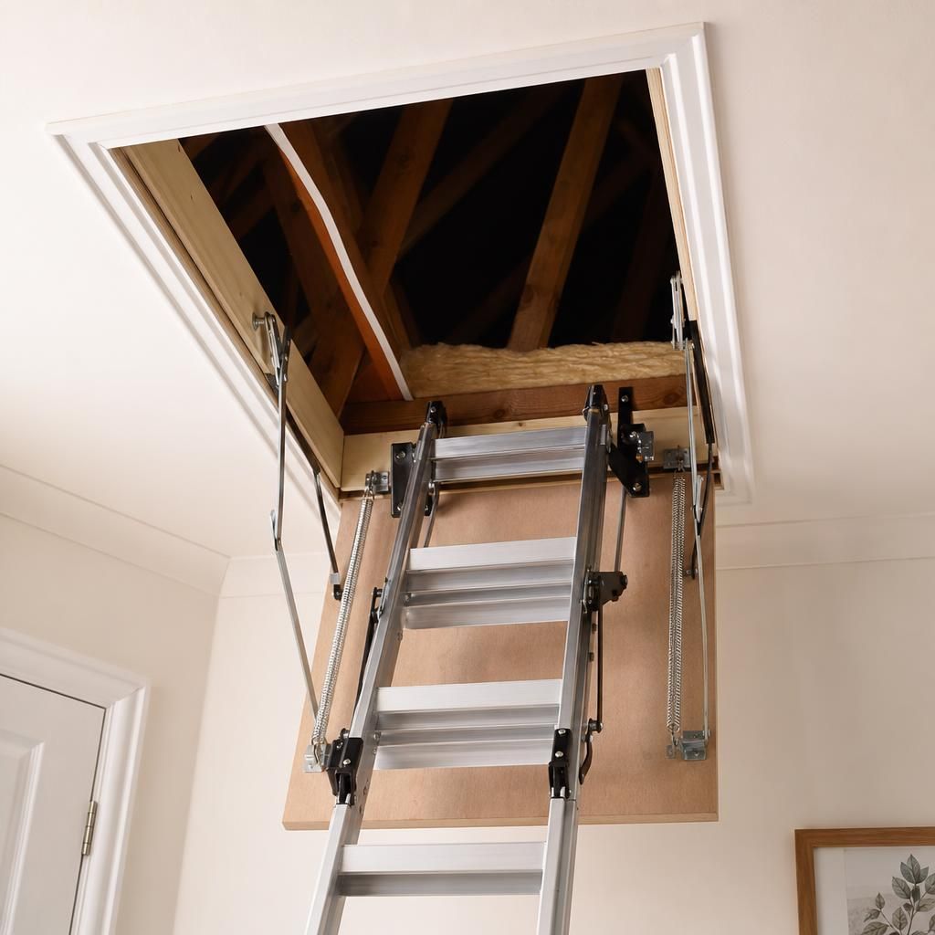 Insulated loft hatch