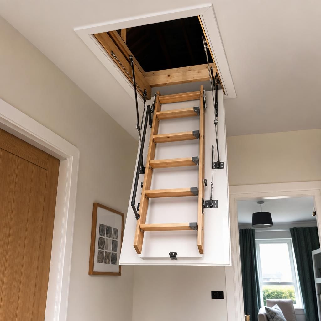 Insulated loft hatch