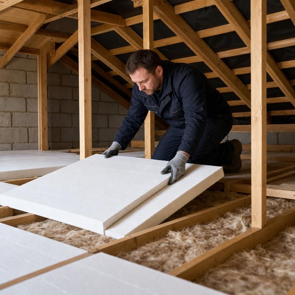 Extruded polystyrene boards