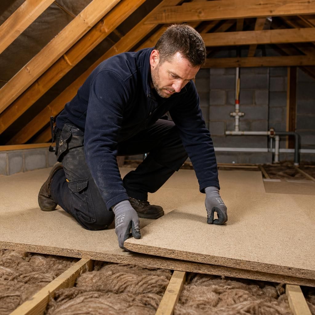 Oriented Strand Board (OSB) Loft Insulation