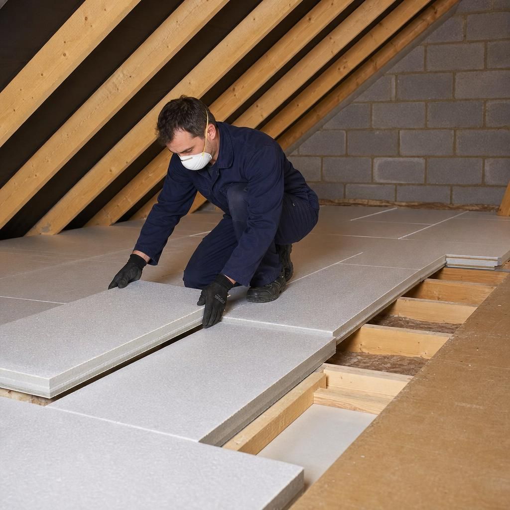 Eco-friendly insulation board made from recycled materials