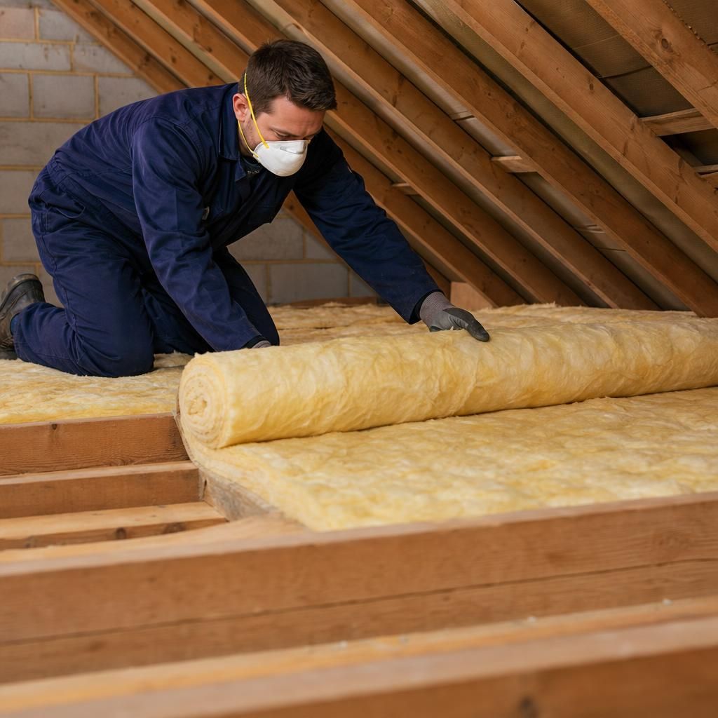 Different types of loft insulation materials
