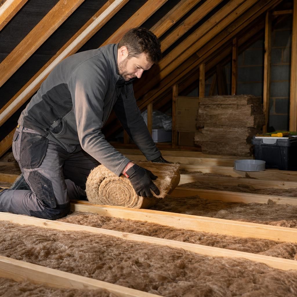 Raised loft boarding system for insulation