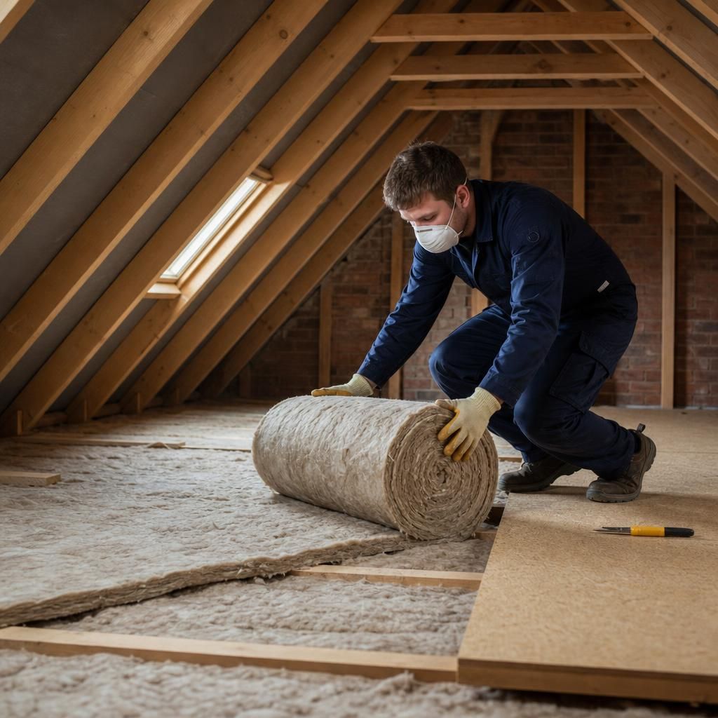 Safety gear for use during loft preparation