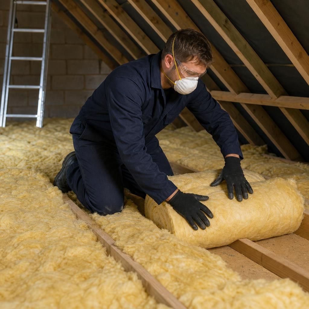 Thermal imaging in loft insulation