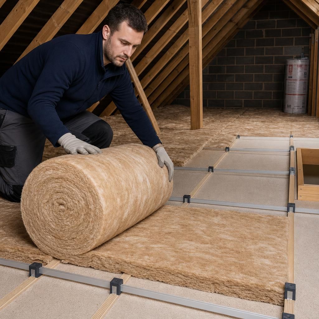 Glass Wool Insulation Roll