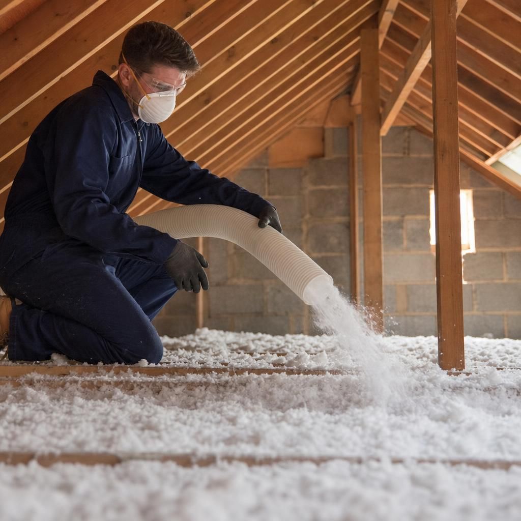 Loft Leg setup over insulated floor