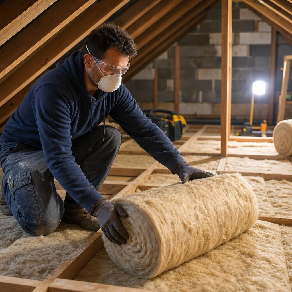 Batts of sheep wool insulation
