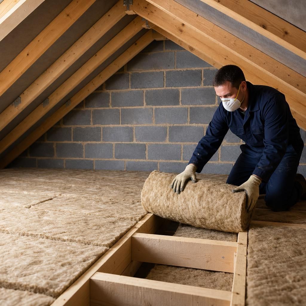 Mineral wool in a damp environment showing no mould growth