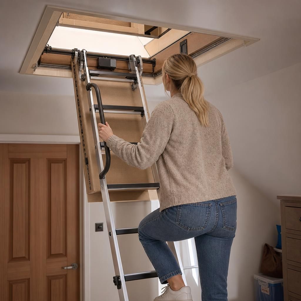 Sliding Loft Ladder