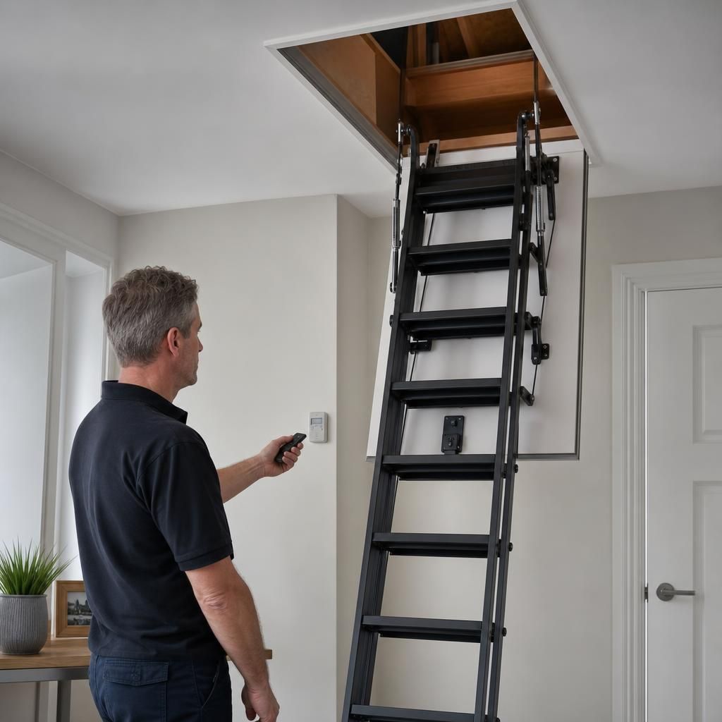 Retractable Loft Ladder System