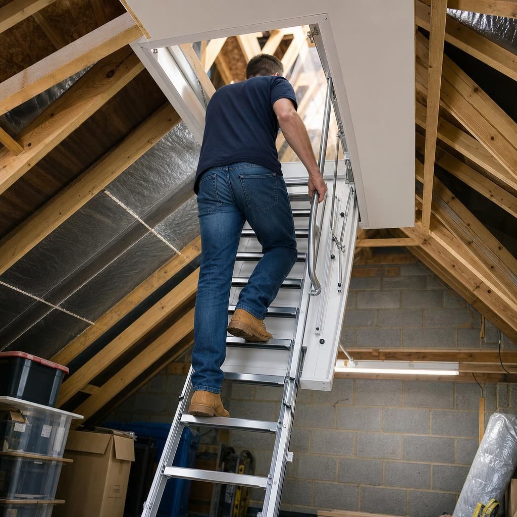 Sectional Loft Ladder