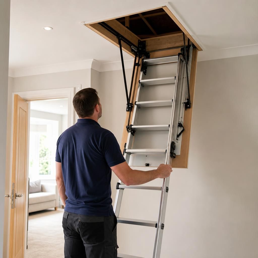 Retractable Loft Ladder