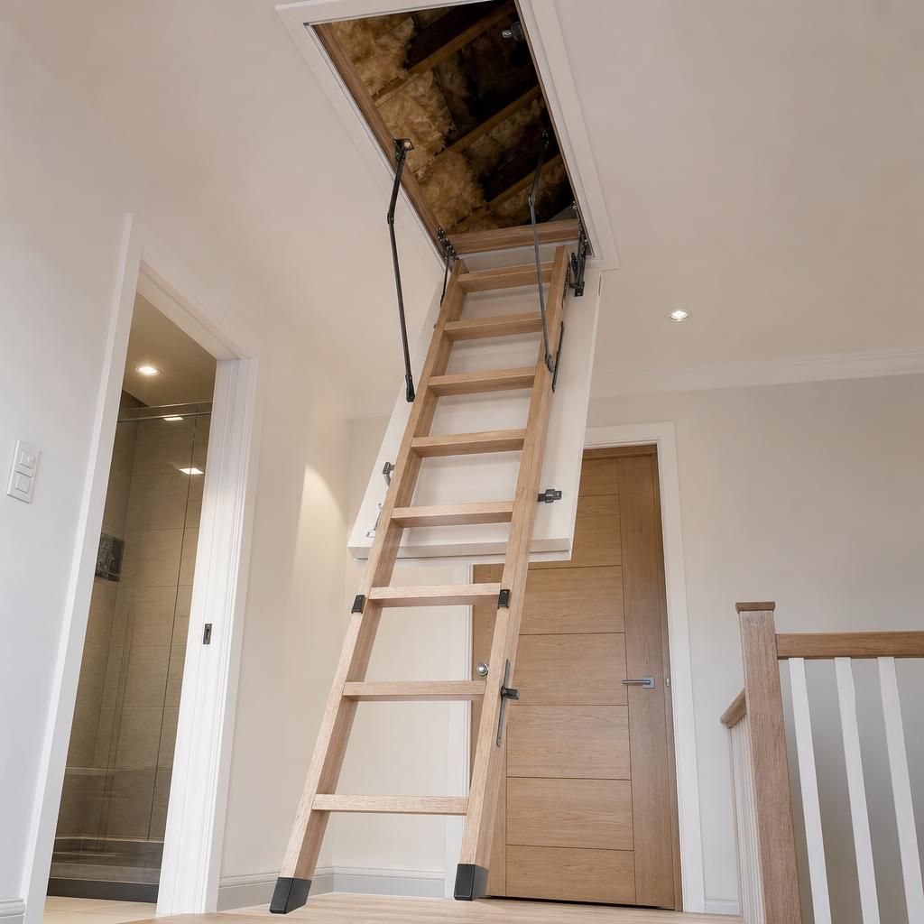 Sealed loft hatch with insulation