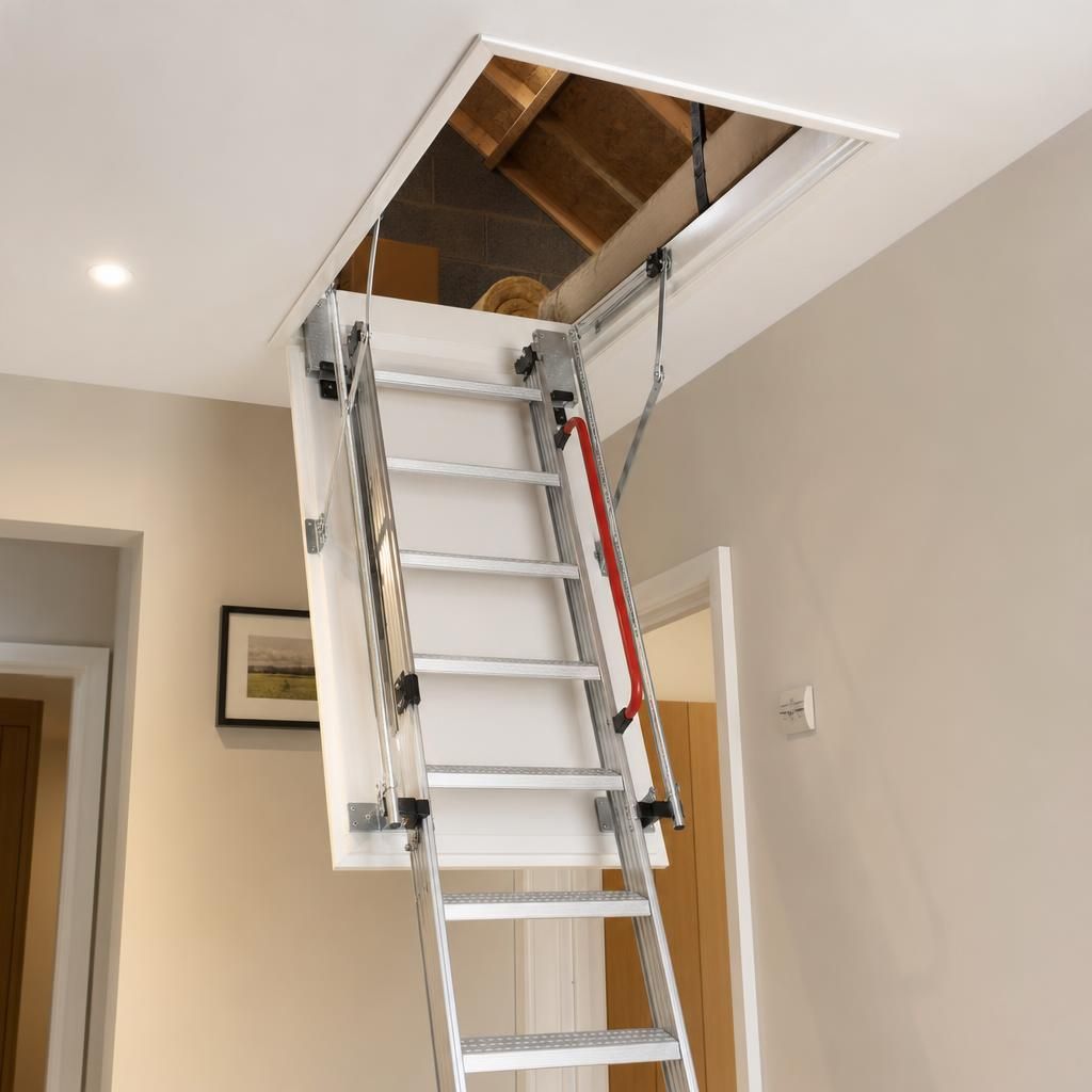 Durable loft ladder structure
