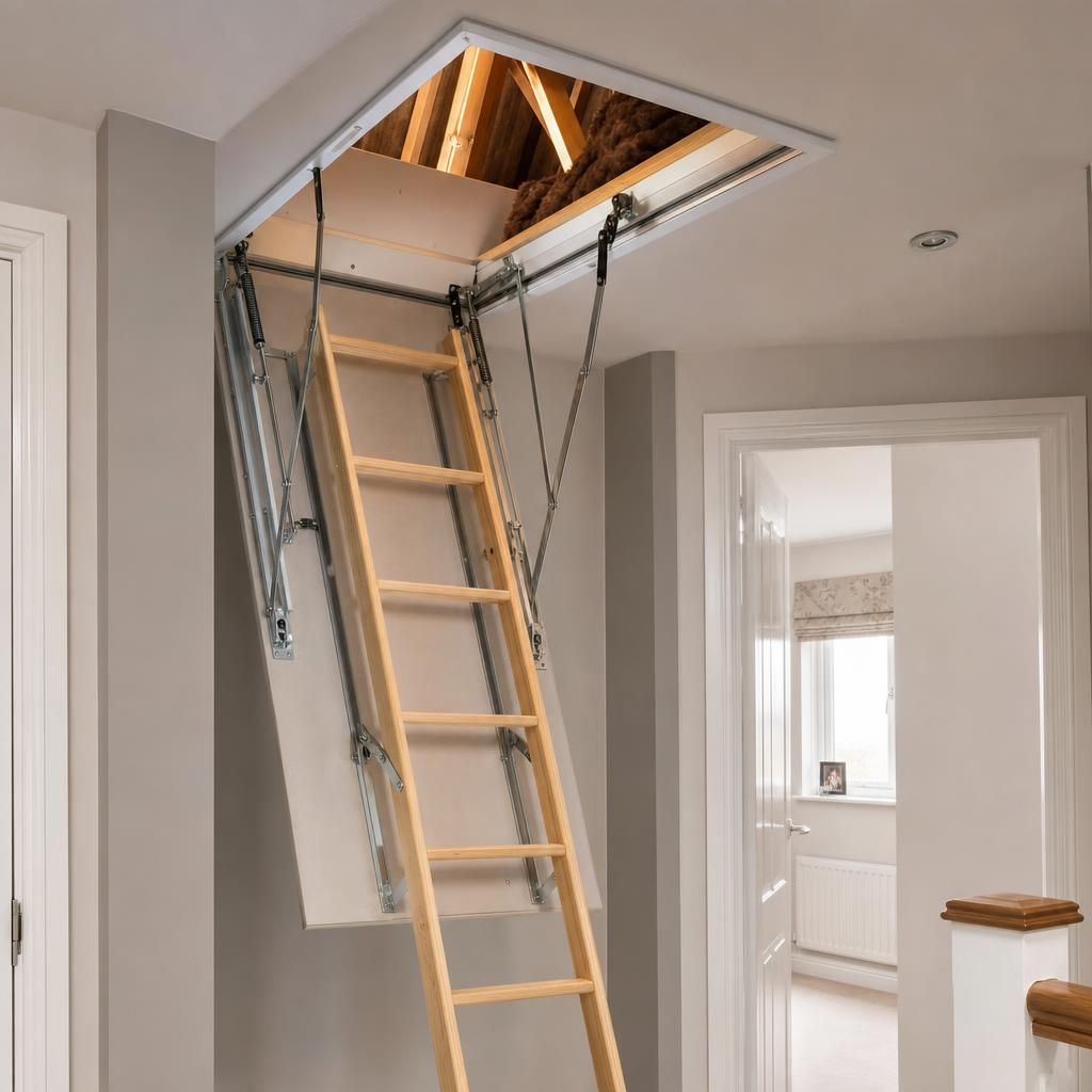 Energy-efficient home through loft insulation