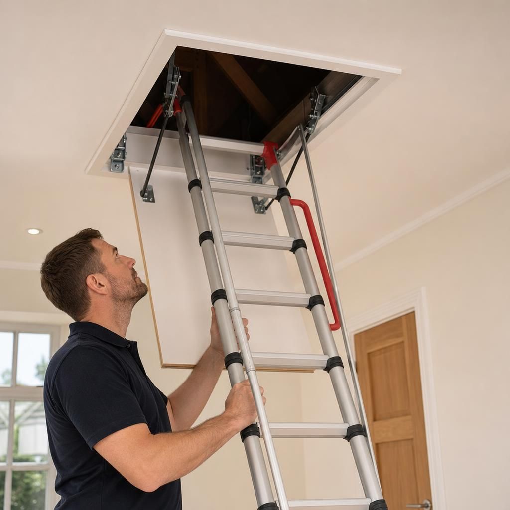 Various loft ladder mechanisms