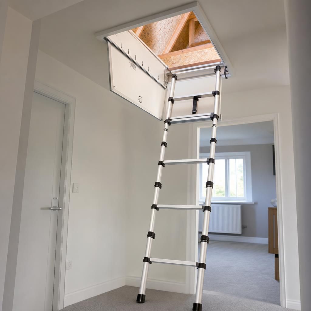Safe access systems for loft spaces