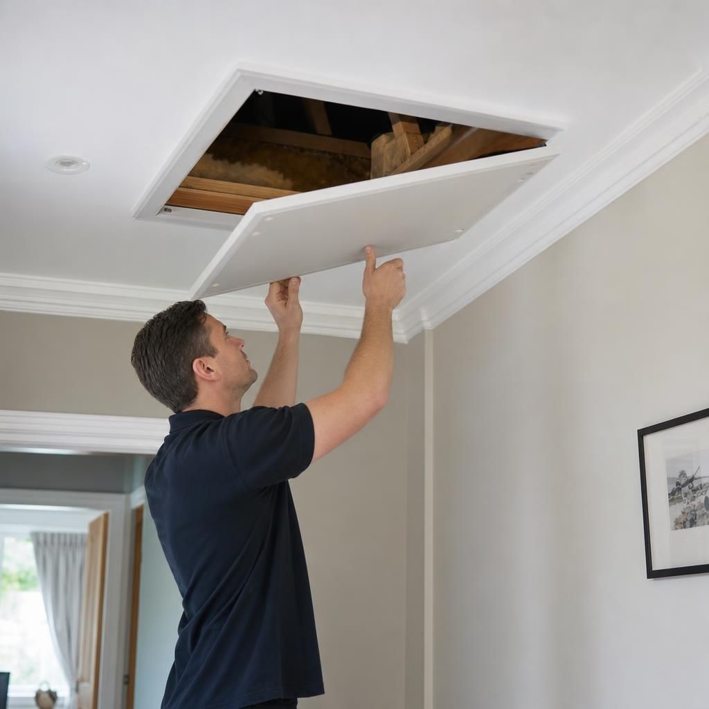 MDF loft access hatch