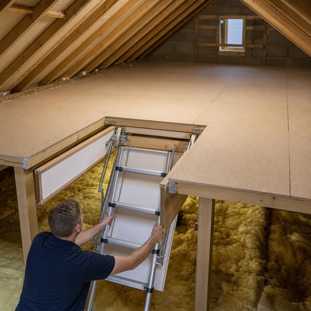 Energy-efficient storage loft