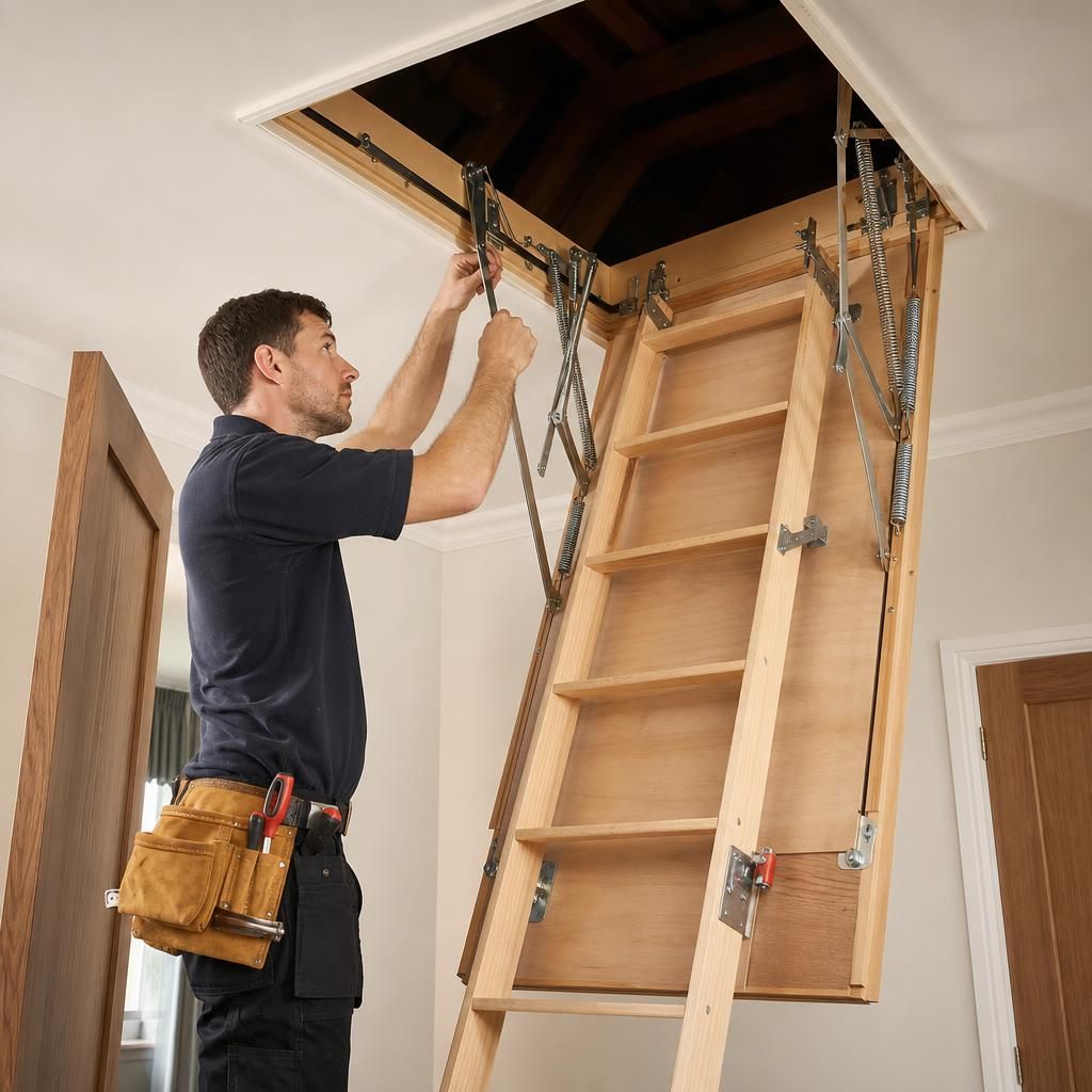 Concertina Loft Ladder Example