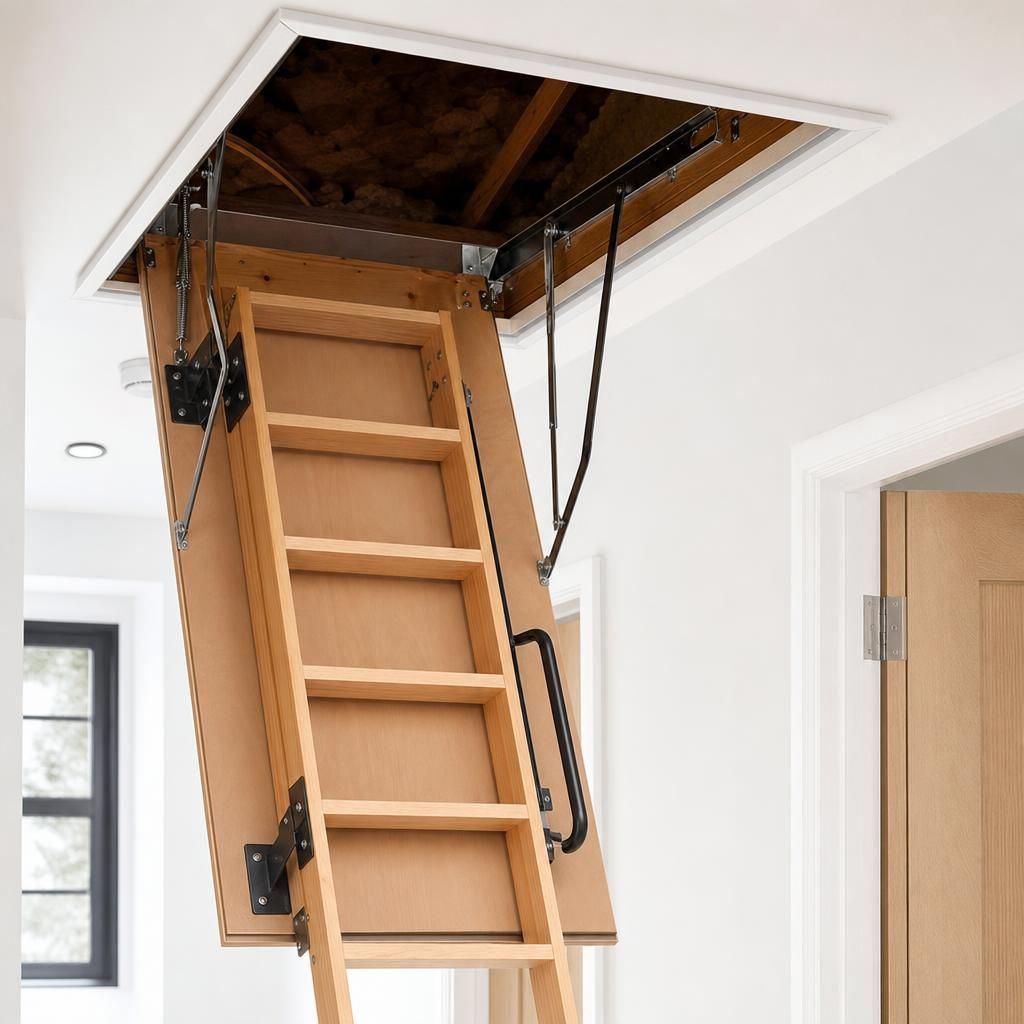Loft Hatch with Integrated Ladder
