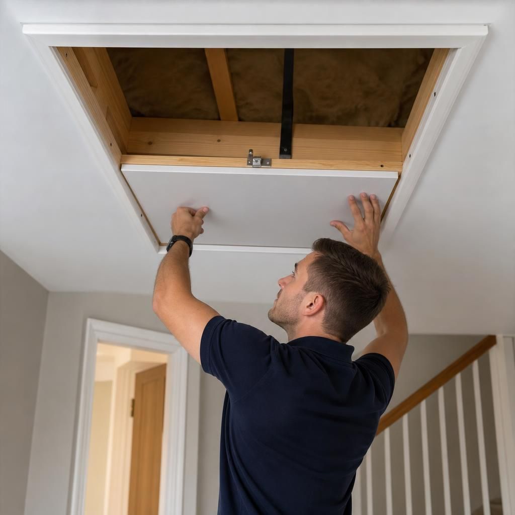 Professional loft hatch installation